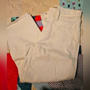 Madewell Perfect Vintage Wide Leg Crop Jean